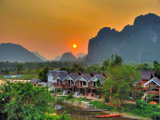 laos aller de Luang Prabang à Vang Vieng