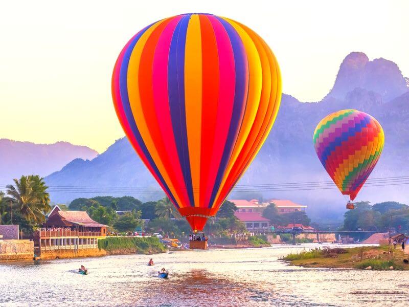 laos aller de Vientiane à Vang Vieng