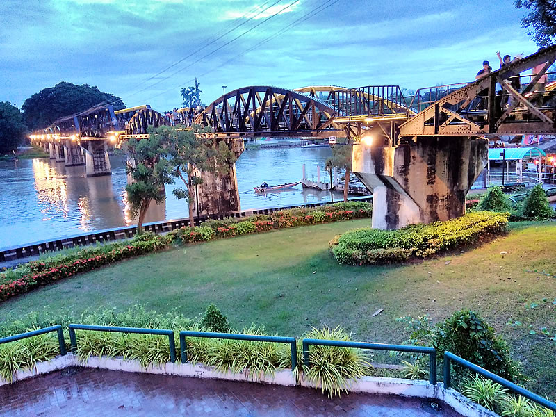 Thaïlande aller de Bangkok à Kanchanaburi